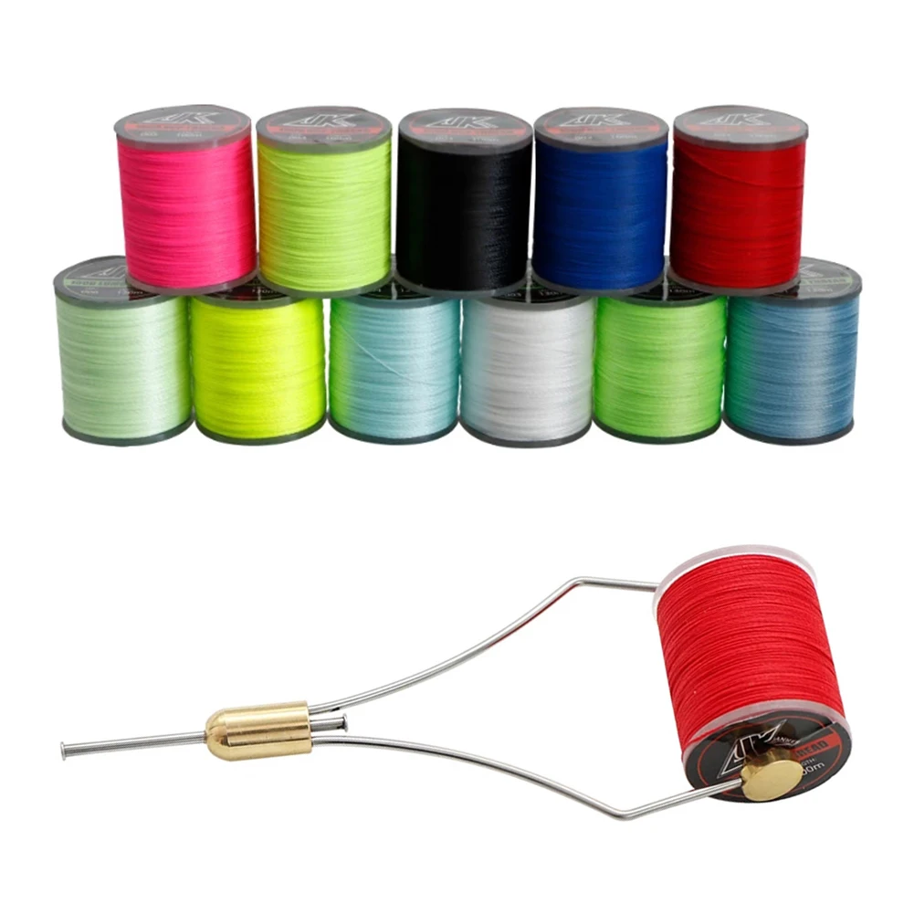 

1pc Fly Tying 150D Thread Multicolor Hand-made Thread DIY Assist Hook Binding Line Polyester Fishing Accessories Tackle 100m