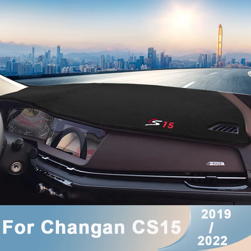 

Коврики для приборной панели автомобиля, подкладки для защиты от УФ-лучей, аксессуары для Changan CS15 2016 2017 2018 2019 2020 2021