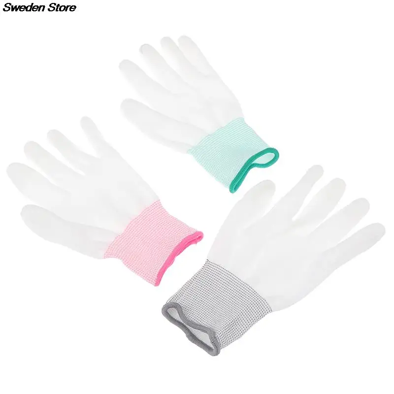 Gants Nitrile Jetables - Lot de 1 Paire - Taille L Rouge