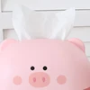Card cute home living room tissue box simple creative desktop hygiene roll paper storage box waterproof paper box 5