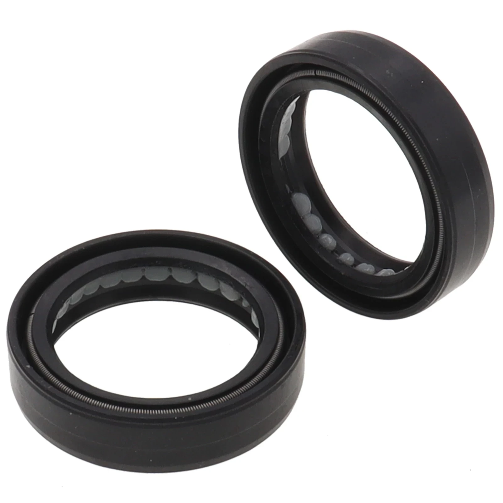 

2pcs 33x43x10.5 33*45*10.5 33x46x10.8 Motorcycle Front Fork Damper Oil Seal and Dust Seal Front Fork Damper Shock Absorber
