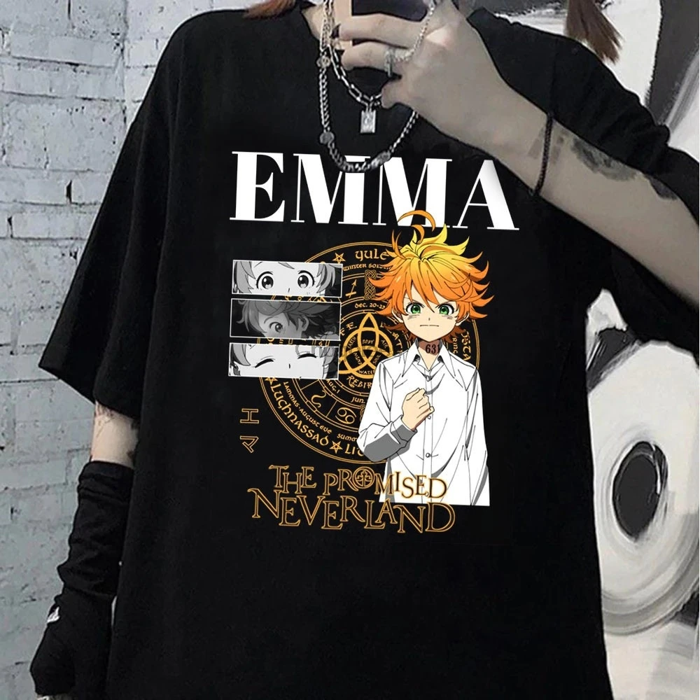 Camiseta - The Promised Neverland Emma -(Cor)