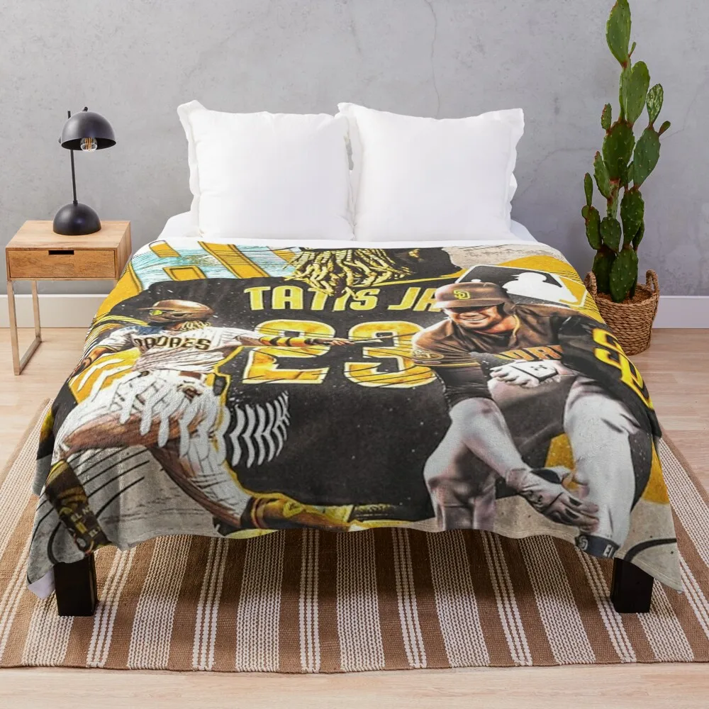

Fernando Tatis Throw Blanket Bed Fashionable Blanket Sofa Quilt Luxury Blanket