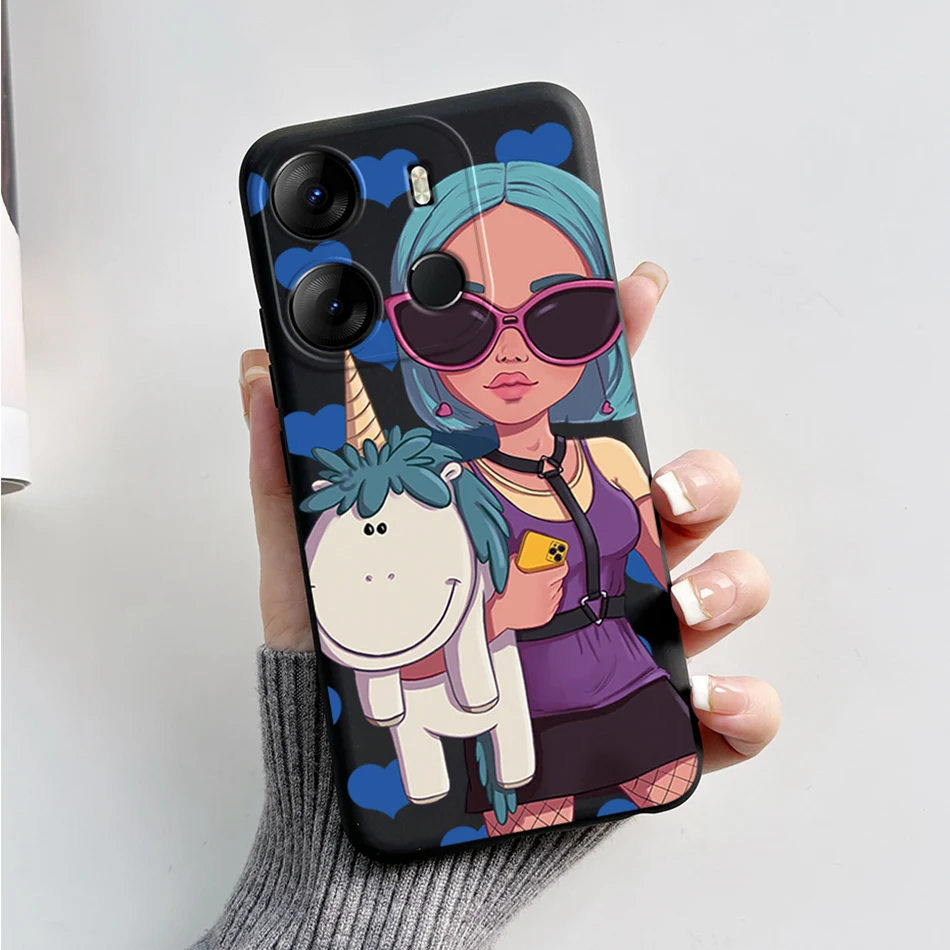 Luxury Marble Soft Silicone Phone Case - Tecno Pop 7 Series