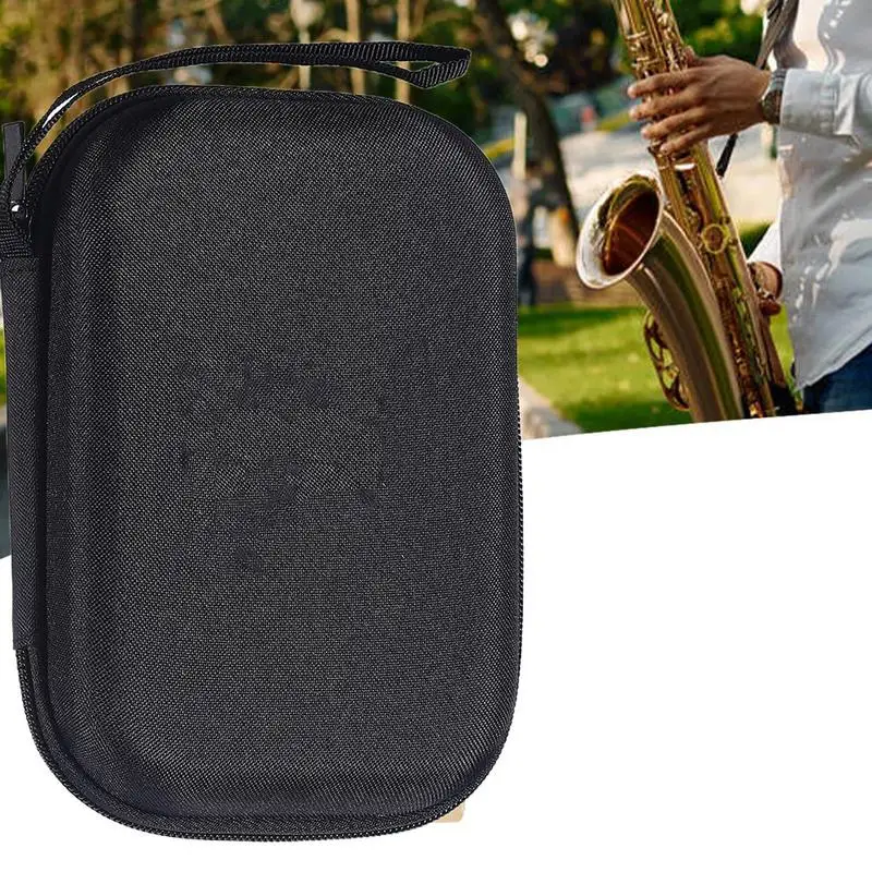 Clarinet Reed Case 20 Pcs Clarinet Reed Storage Guard Saxophone Case Drop Proof Large Capacity Holder Box