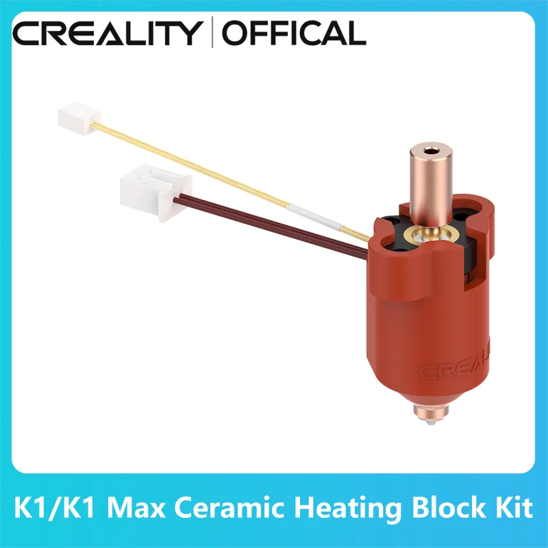 Creality K1 Max Ceramic Heating Block Kit 300°c High Tem/flow 600mm/s High-speed Printing 60w Heating For K1 / K1 Max 3d Printer - 3d Printer Parts & Accessories - AliExpress