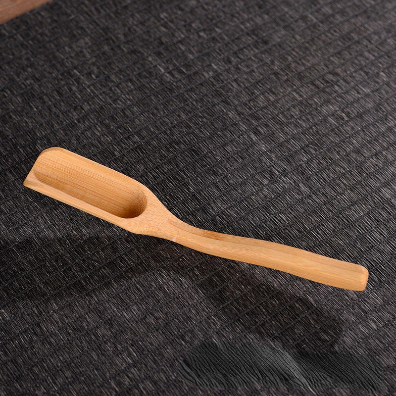 Vintage Tea Spoons Wood Chinese Kungfu Tea Scoop Shovel Wooden Scoop for Coffee Powder Spice Leaf Spoon Accessories