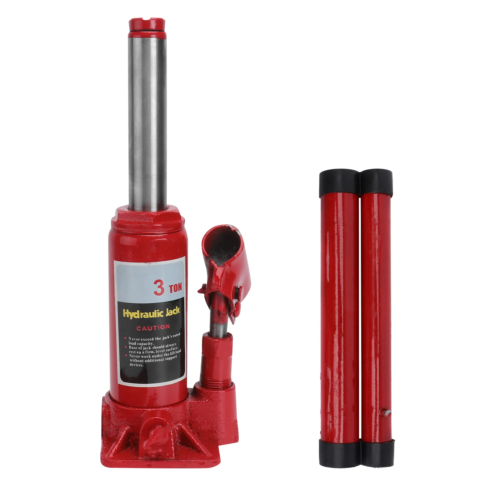 

3 Ton Car Home Use Car Oil Pressure Jack Car Auto Changing Tires Tools(Red)