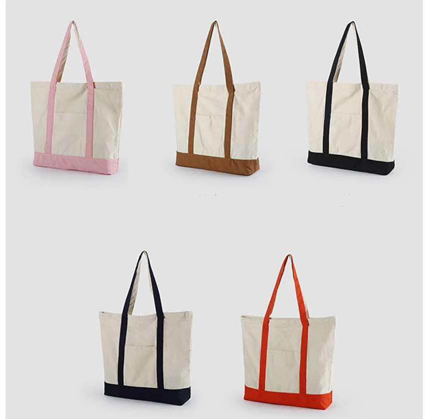 

DHL30 шт. сумки для покупок, Женская холщовая вместительная двухцветная Лоскутная сумка через плечо