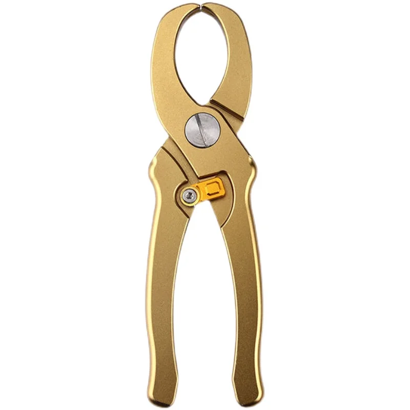 Tea pliers internal spring aluminum alloy tea knife tea opener pry brick cake ceremony accessories scissors