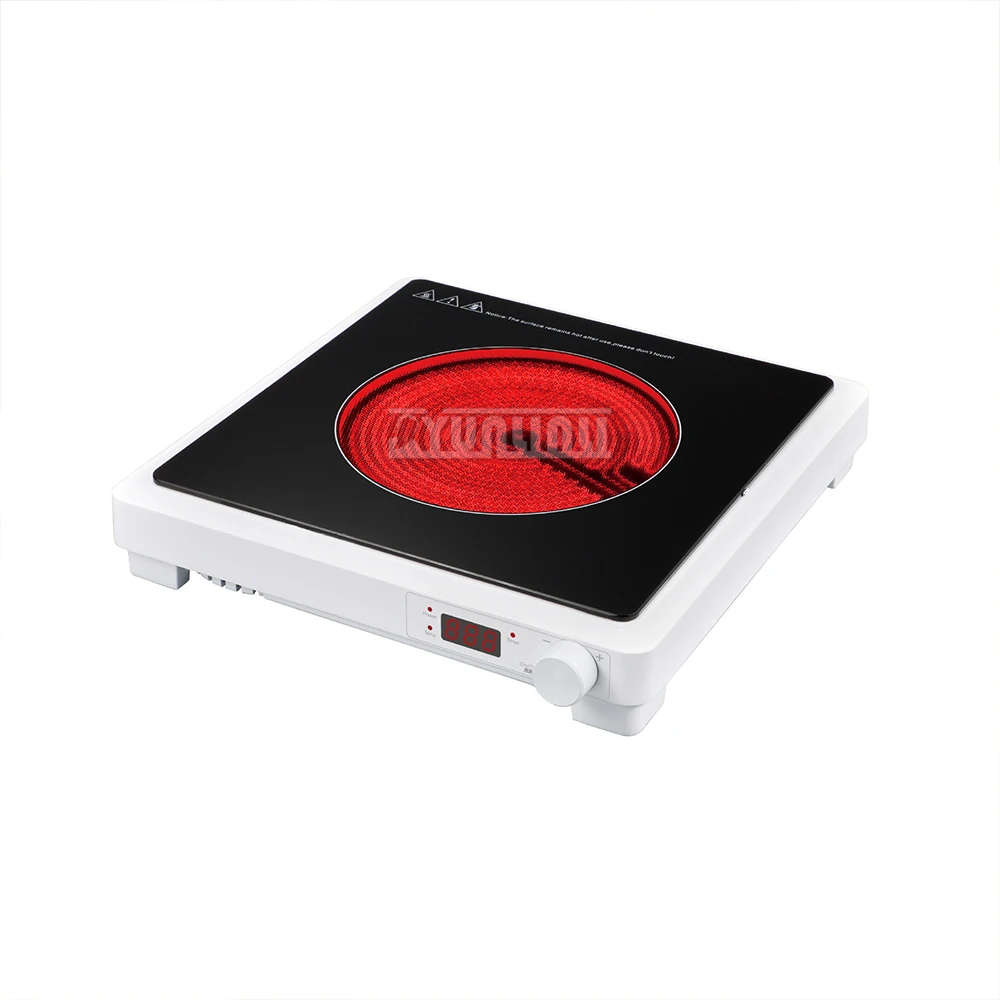 2000W Electric Ceramic Stove Portable Infrare Heating Furnace Multifunction Tea Boiling Stove 6