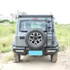 سلم تسلق خلفي من الألومنيوم لسوزوكي جيمني ، ملحقات 4x4 للطرق الوعرة ، رف أمتعة توسيع السقف ، JB64 JB74