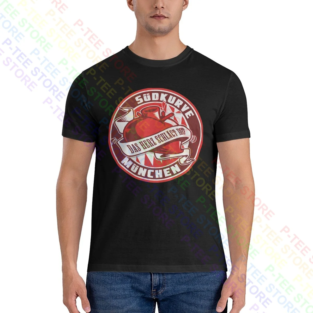 Maglia Ultras Branch Monaco Sudkurve Munchen Germania Shirt T-Shirt Best Hot Deals Tee