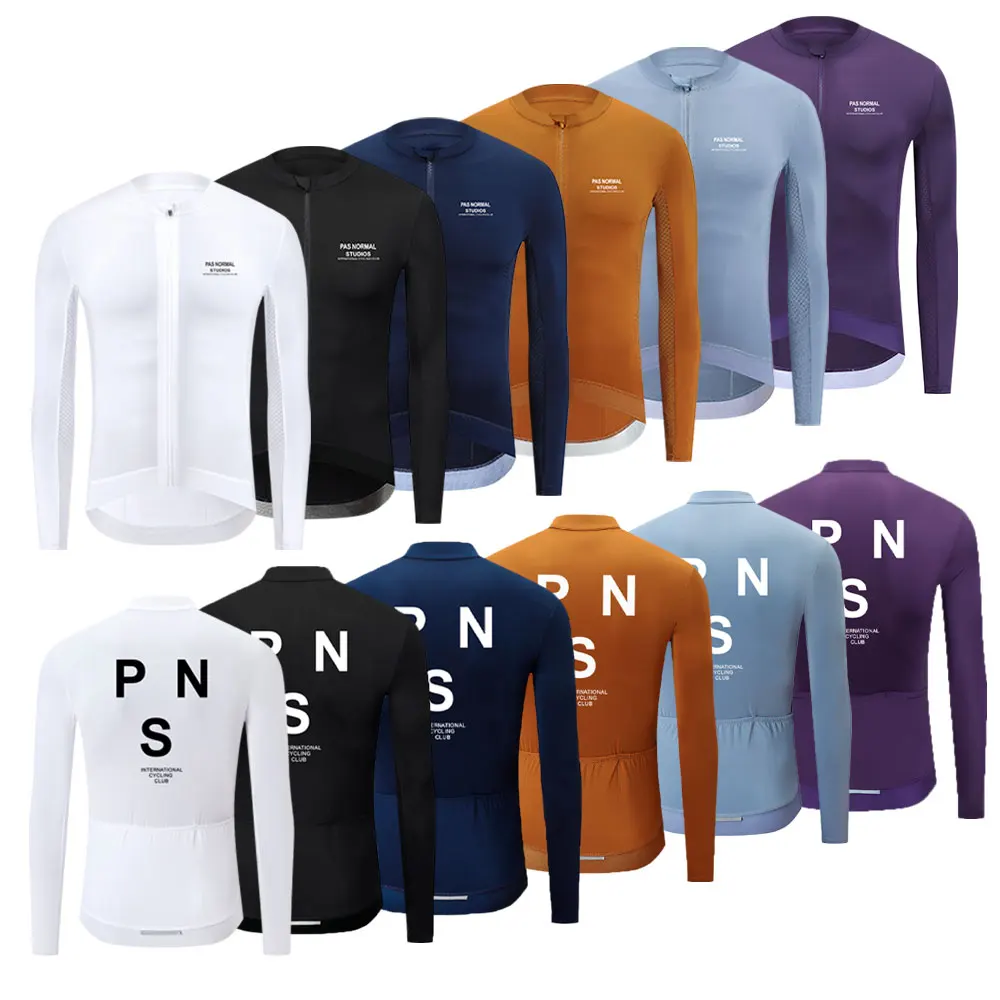 2022 Men Cycling Jersey Long Sleeves Spring And Autumn Tight Cycling