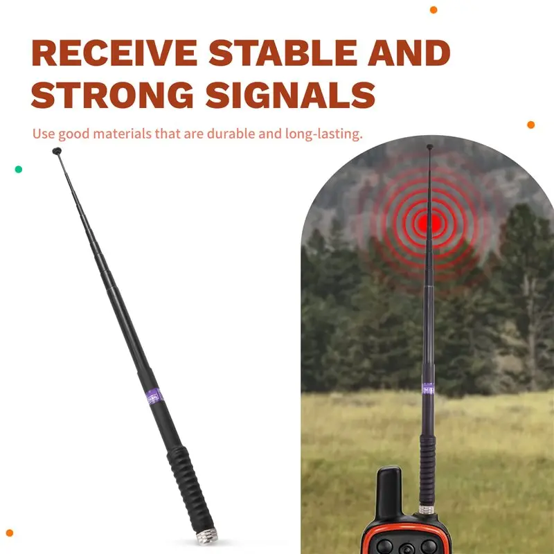 Y14A 텔레스코픽 안테나 127Cm/50In Garmin Astro320 430 900 Alpha 50 100 GPS 휴대용 장치 교체용 새 제품