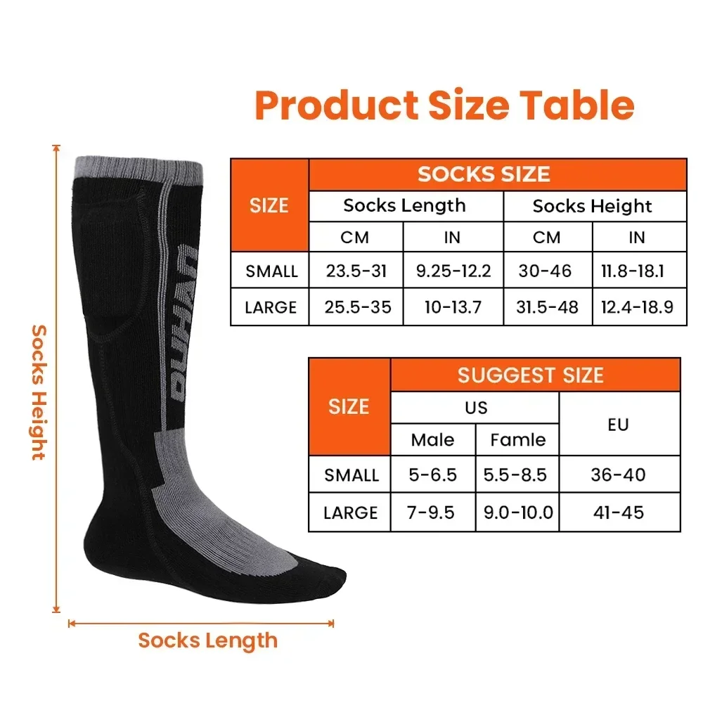 Heated Socks Remote Control Electric Heating Socks Rechargeable Battery Winter Thermal Socks Men Women Outdoor For Motorcycle images - 6