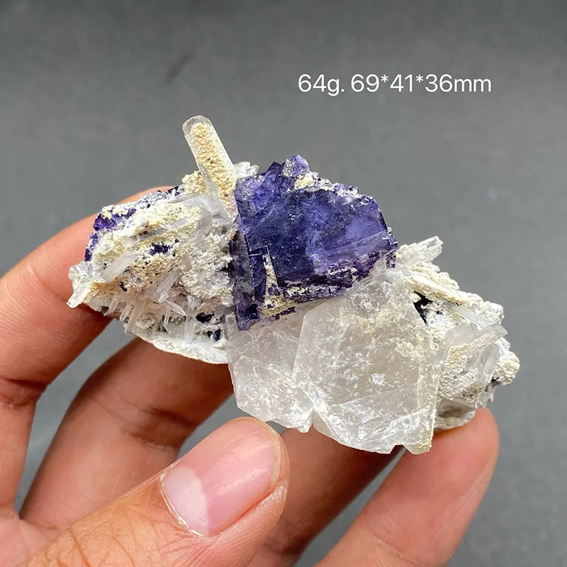 100% natural Yaogang Fairy Fluorite mineral specimen healing crystal gem collection