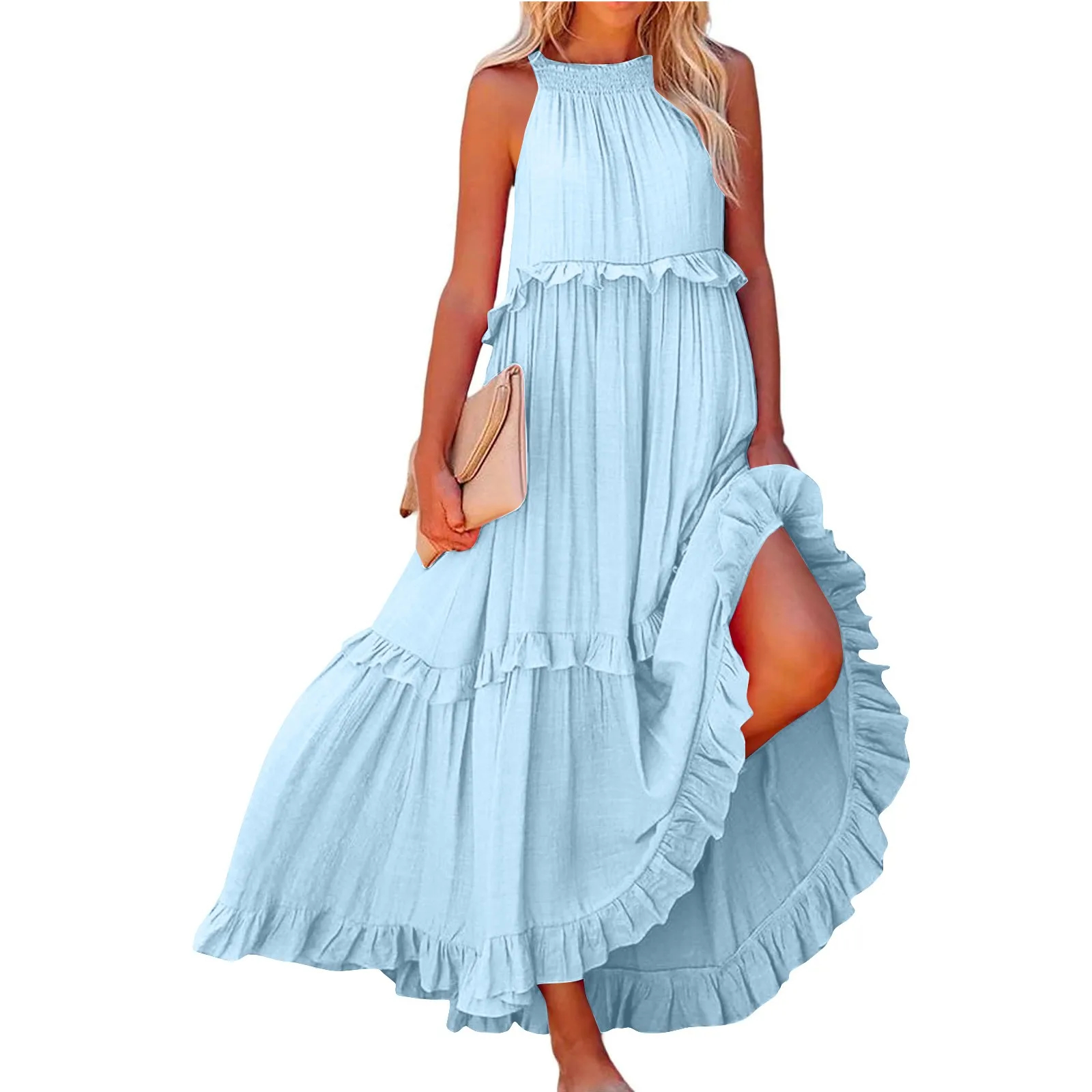 

Women'S Summer Long Dress Big Swing Beach Dress Dresses On Offer Liquidation Elegant And Pretty Women'S Dresses Fashion Dresses