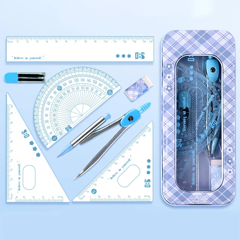 1 Set of Rulers, Flexible and Not Easy to Break, with Clear Scales for Accurate Measurement, Suitable for Students, Exams, Study, Office, Drawing, and Measuring Stationery - 5