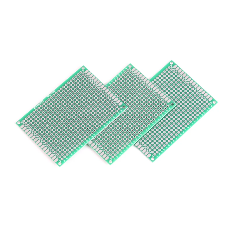 

2pcs 5*7cm Double-sided Spray Tin Hole Board Board Universal Circuit Board Experimental Test Perforated Board PCB For Arduino