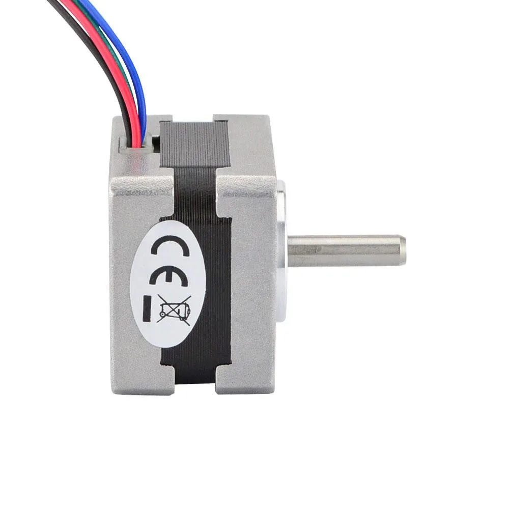 DIY 3D 프린터 CNC XYZ용 Nema 14 스테퍼 모터, 1.8deg 바이폴라 4 와이어, 2 상 스테퍼 모터, 0.4A, 35x35x26mm, 20oz.in