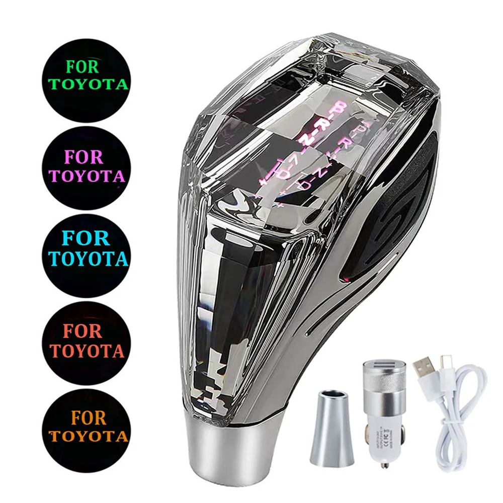 

crystal Gear Shift Knob for Toyota Lexus MAZDA Mitsubishi Hyundai prado 2010-2017