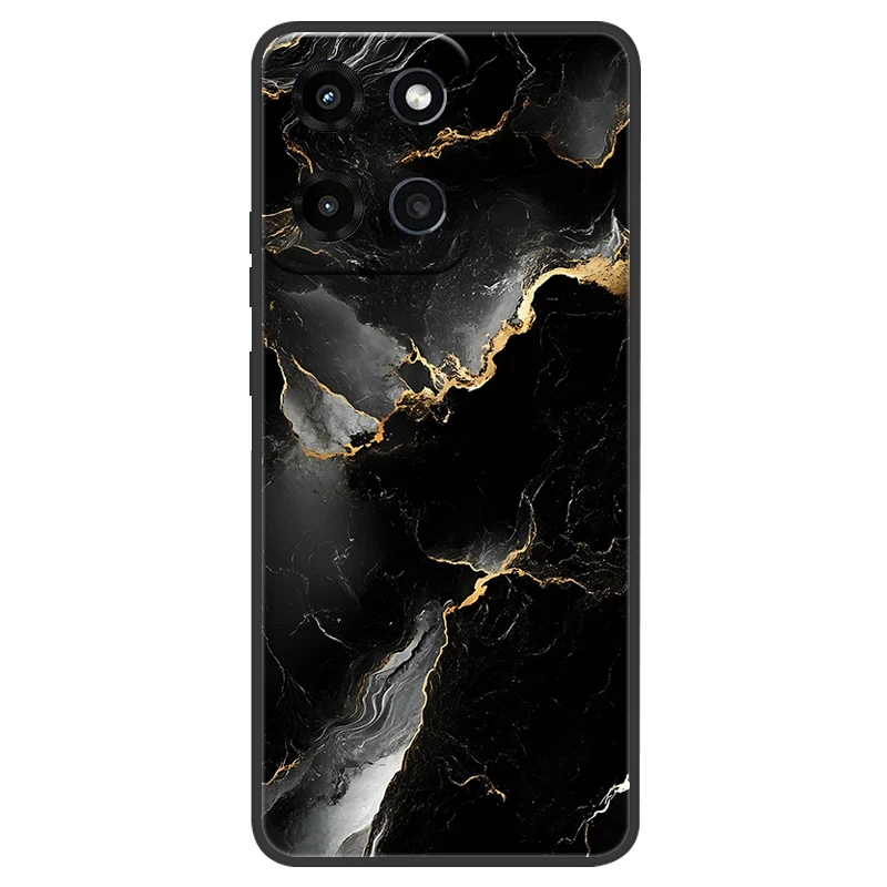 Marble Silicone Soft Back Cover Phone Case