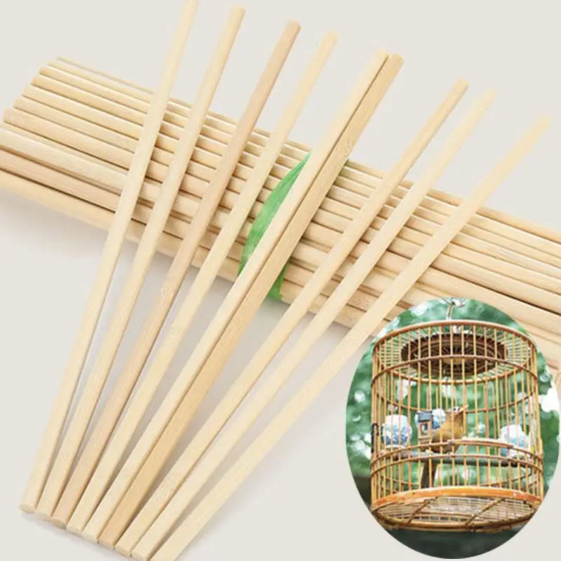 10pcs Length 250mm Wooden Rod Wood Stick for Handicraft Accessories Wooden  Dowel Model Building kit DIY Model Making Material - AliExpress