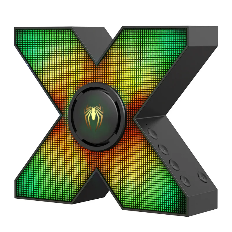 

Dazzling Light Effect Gaming Bluetooth Speaker Low Latency Computer Audio Upgrade TWS Subwoofer Music Center Laptop PC Sound Box