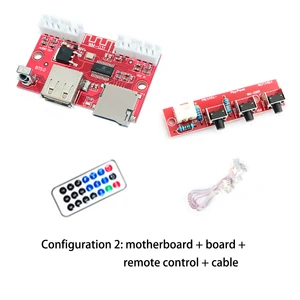 Для Bluetooth 5, 0 декодер плата USB U-disk TF карта Aux вход сигнала Поддержка MP3 WMA WAV FLAC APE пульт дистанционного управления DAC декодер