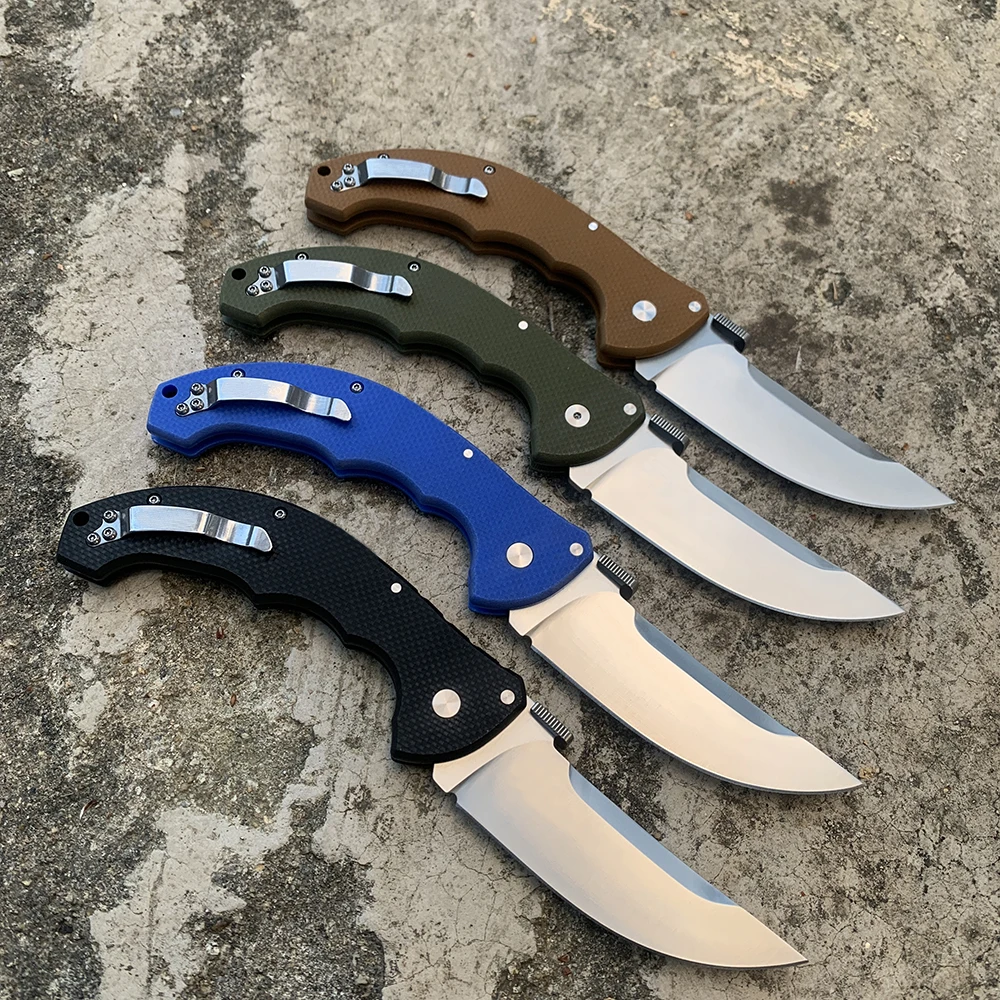 CS-21TTL TALWAR Cold Folding Knife CTS XHP Steel Tactical Pocket Knife Multipurpose Hunting Combat knives EDC Survival Tools 3
