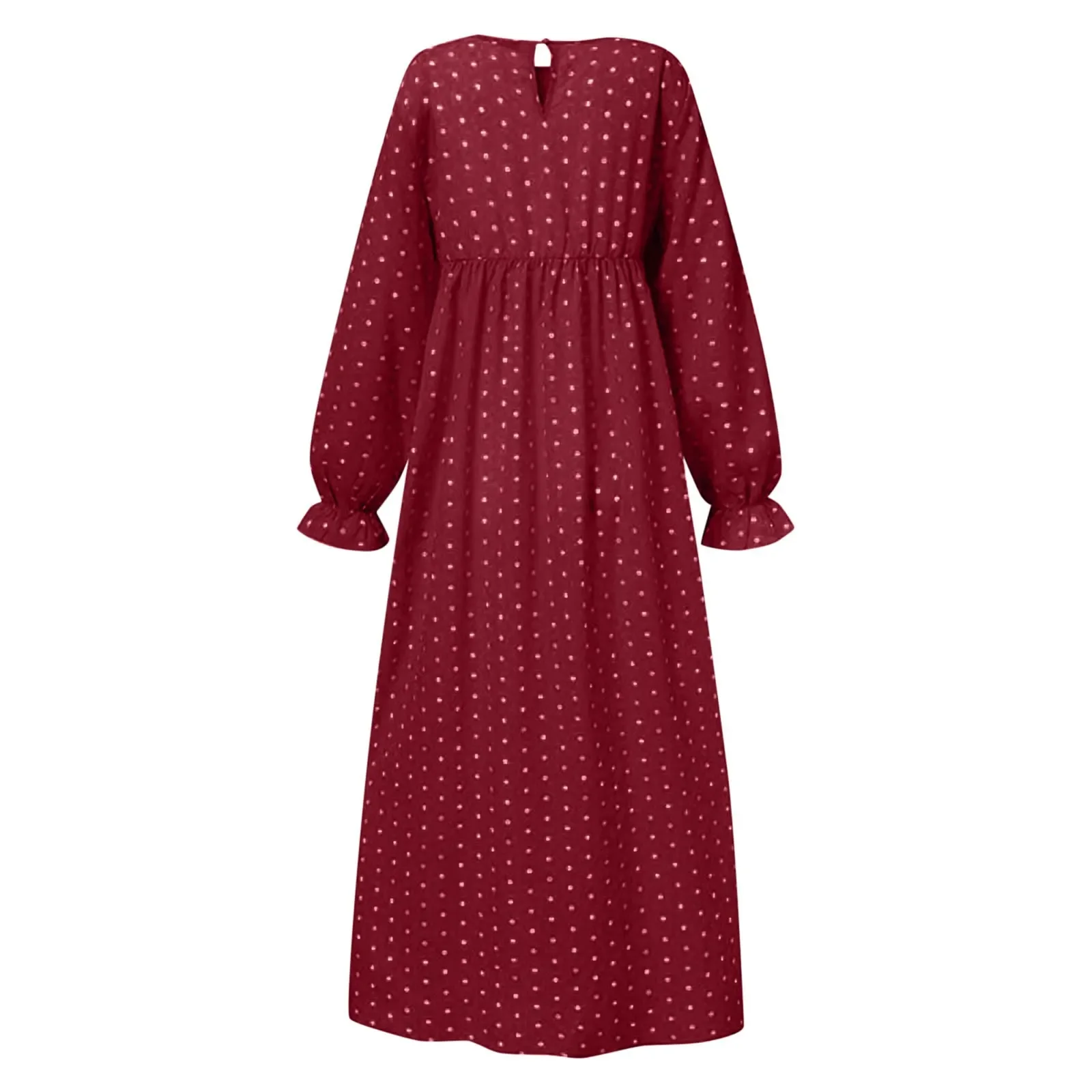 2023 Muslim Dress Female Long Sleeves Islamic Prayer Clothes Gowns for Women for Party Solid Robe Traditional Festival Clothes