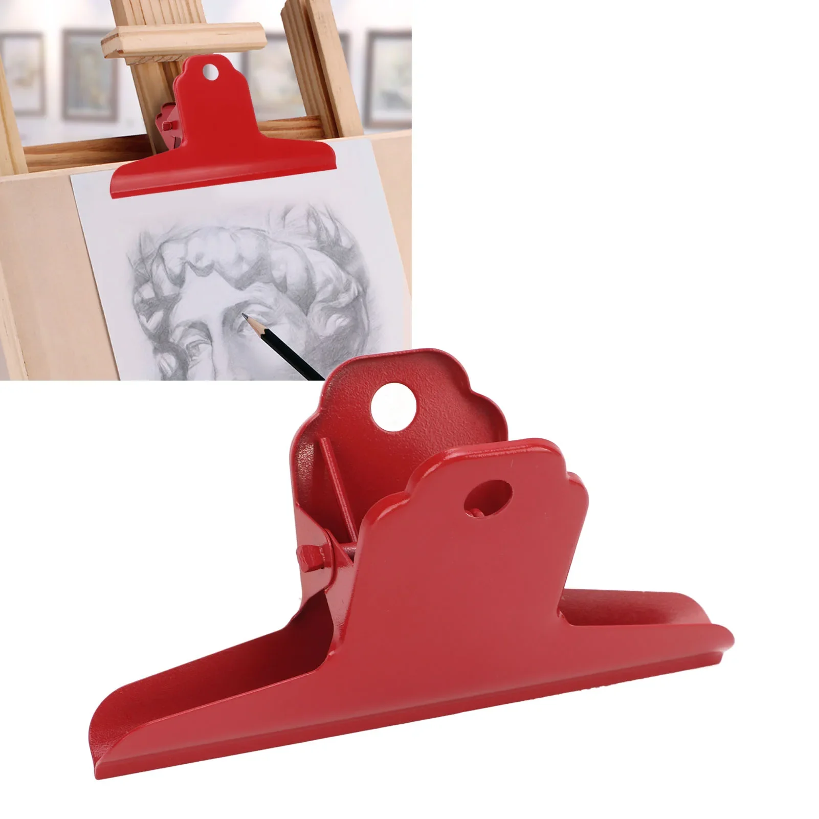 Binder Clips Metal Strong Grip Durable Large Size For Home School Office