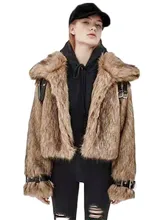 

Women Long-sleeved Imitation Fur Coat New Autumn Winter Thick Warm Outer Wear Female Fashion Big Lapel Cardigan Jacket N1491