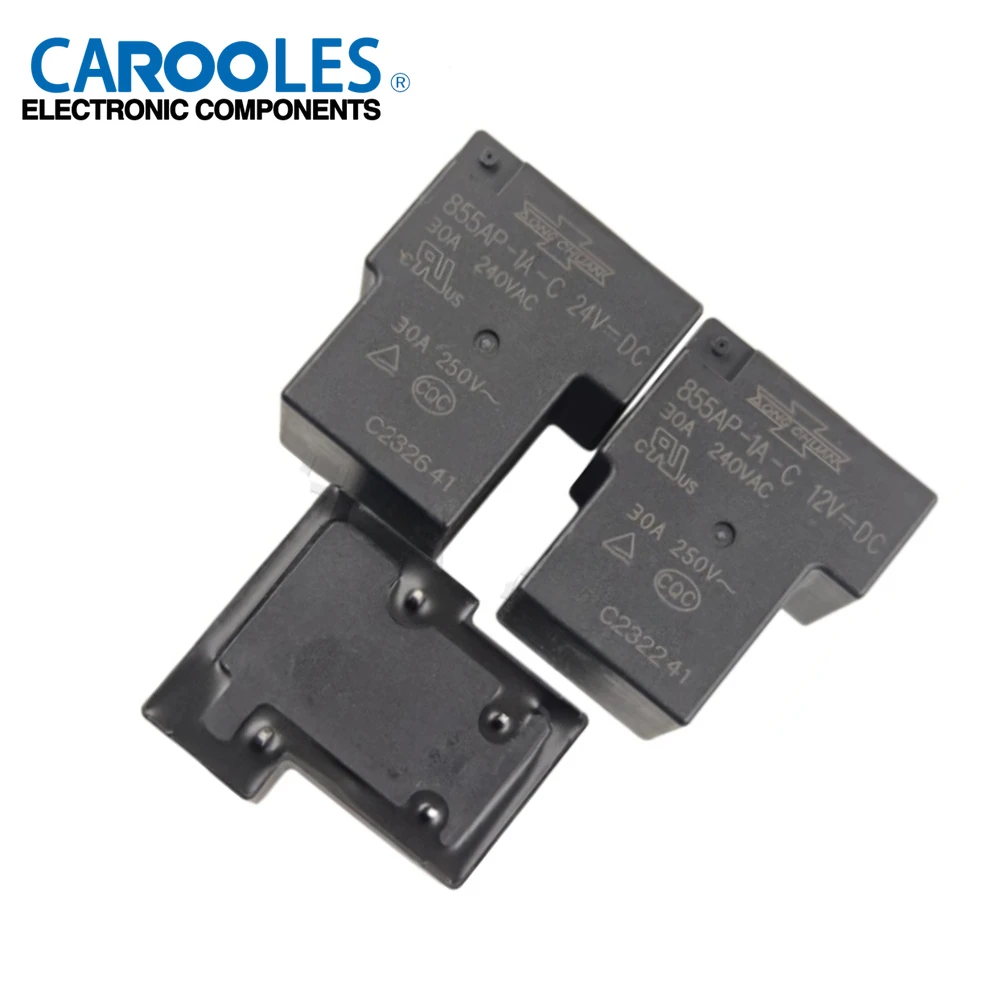 

2Pcs Relay DIP4 855AP-1A-C- 12VDC 24VDC 30A T90 G8P-1A4P