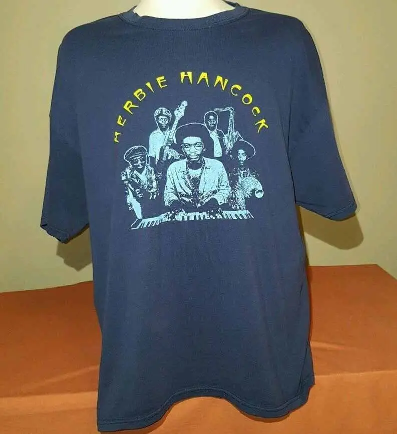 Herbie Hancock Headhunters Band Shirt Classic Black Unisex S-2345Xl Ut1231