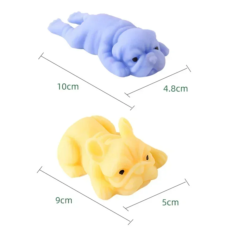 Squishy Dogs Anime Fidget Toys Puzzle Creative Simulation Decompression Toy Kawaii Dog Stress Reliever Toys Party Holiday Gifts 6