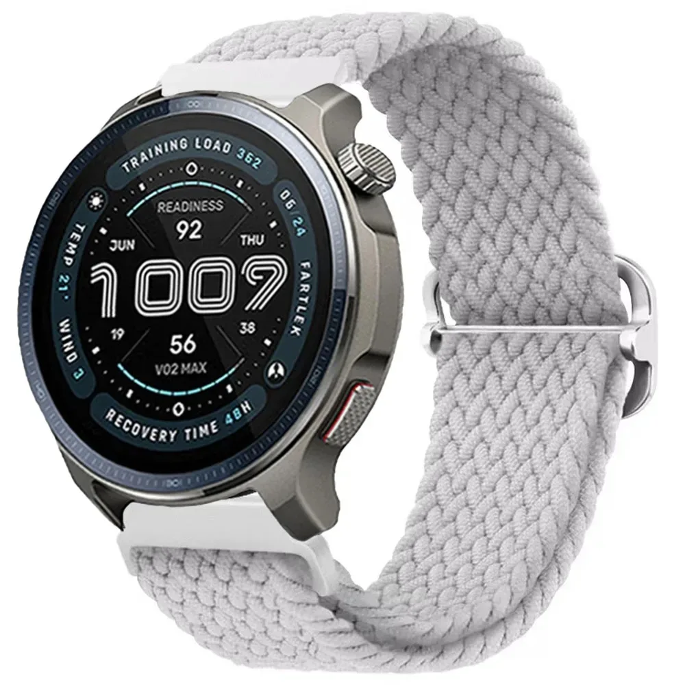 Sport Nylon Strap, 22mm/20mm Adjustable Watchband Bracelet