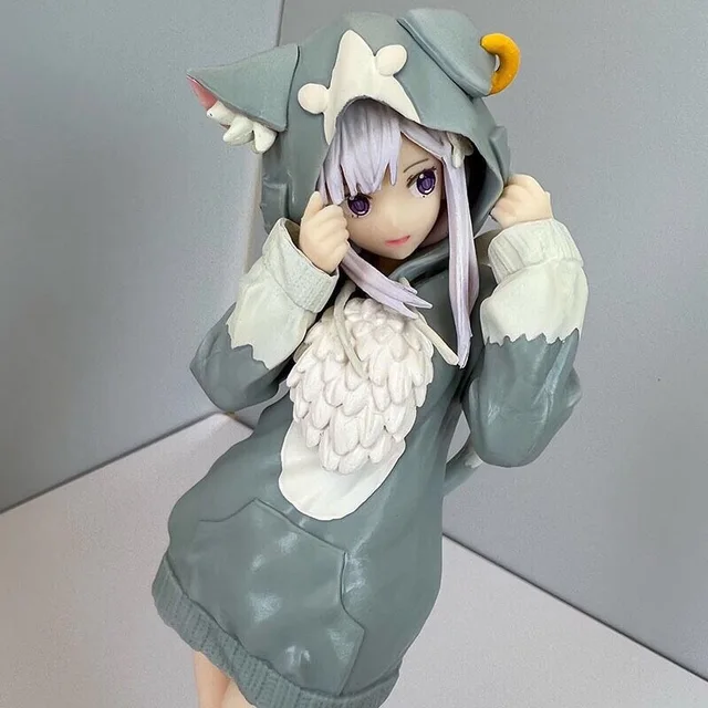 Miku Statuetta Con Orecchie Di Gatto - Figura Collezionabile In PVC 23 Cm Per Fan Anime - 2