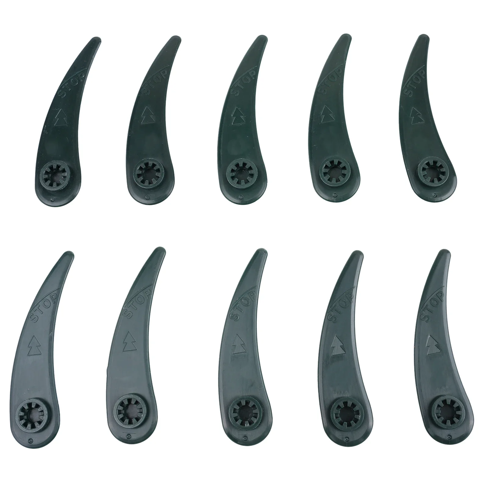 

10 шт., пластиковые лезвия для триммера Bosch ART 26-18Li, ART 23-18 Li,1083-B3-0009