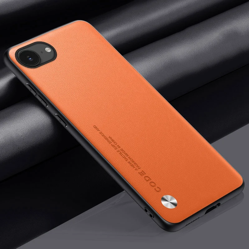 Premium PU Leather Shockproof Phone Case with Silicone Back Cover