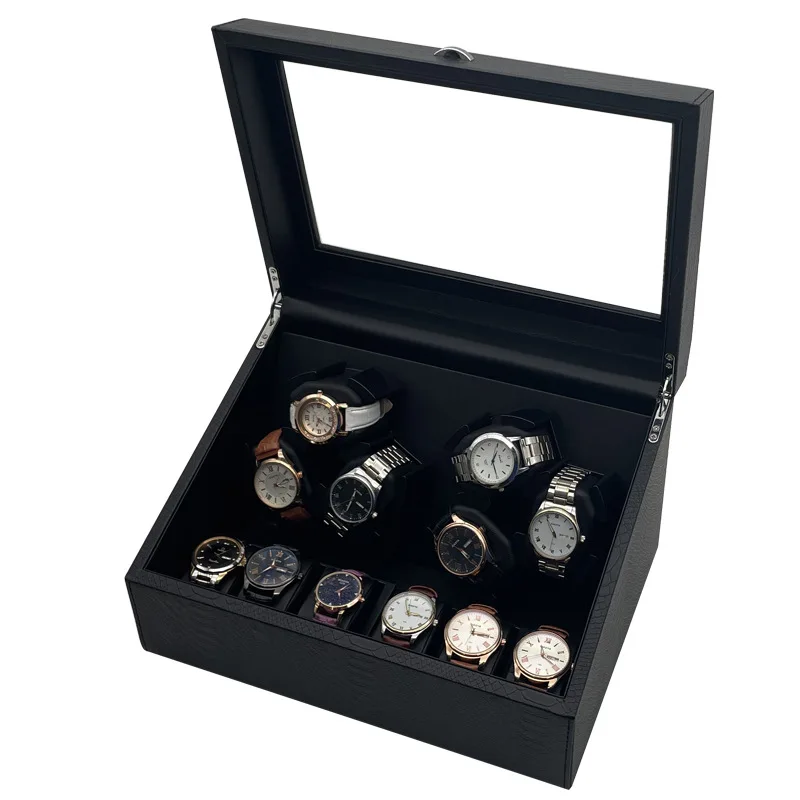 Luxury Automatic Watch Winder Box with 3+3 / 6+6 Slot PU Leather Storage, Ultra-Quiet M... - SKU LAWW1158 - UGI Packaging