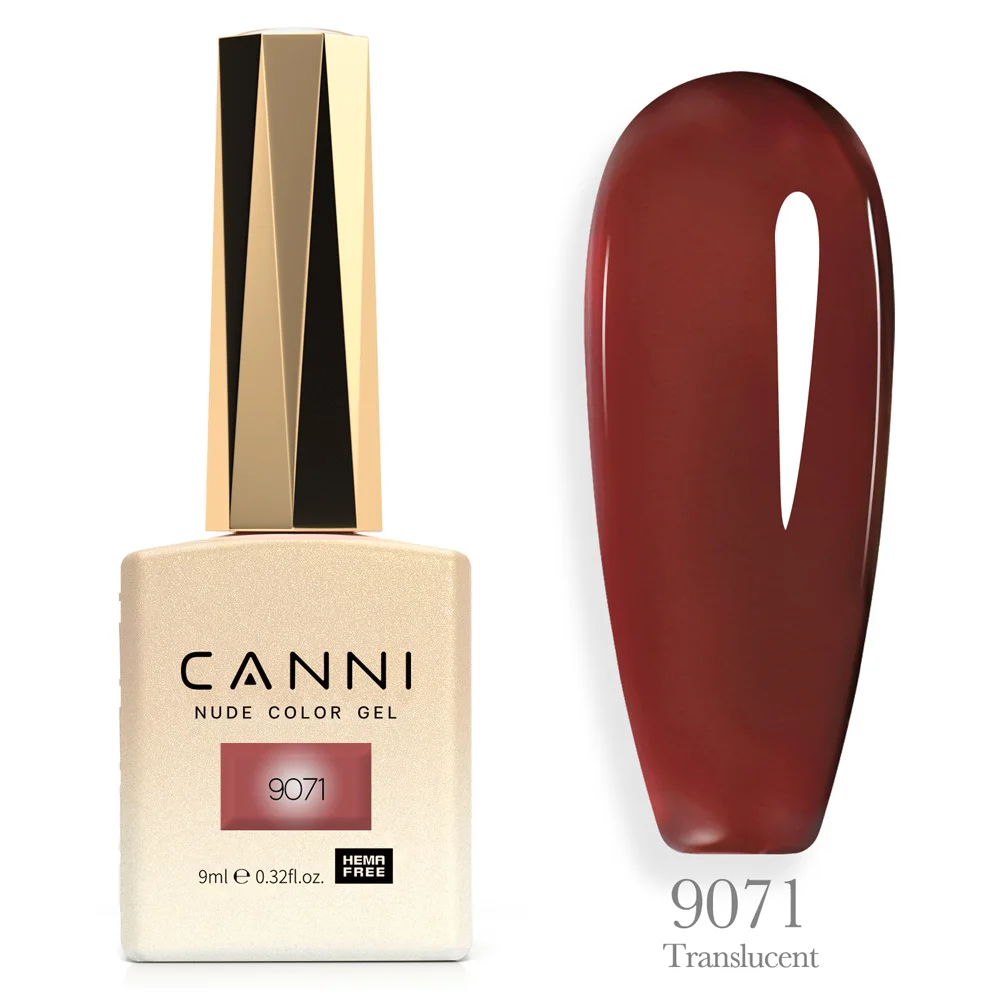 Canni HEMA-Free TPO-Free Transparent Nude Jelly Nail Gel Lacquer - 9ml