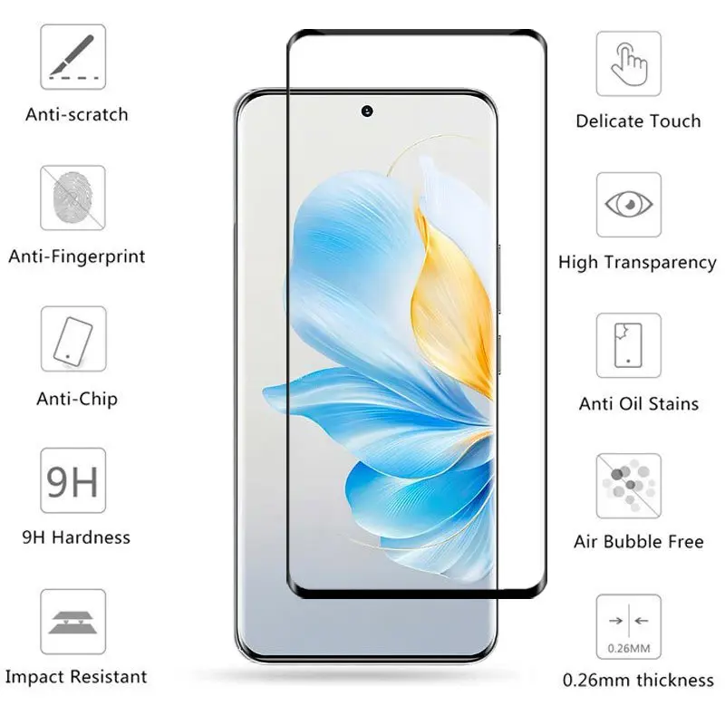 Vetro a copertura totale per Honor 100 - immagine 3