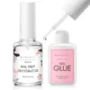 Makartt Nail Glue and Nail Dehydraor Set, Super Strong 7ML Nail Glue for Press on Nails and Acrylic Fake Nails Tips Manicure 1