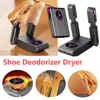 Hot Foldable Shoe Dryer Smart Drying Dehumidifier Timing Folding Shoe Dryer Heater Smart Boot Warmer for Home Outdoor Travel 1