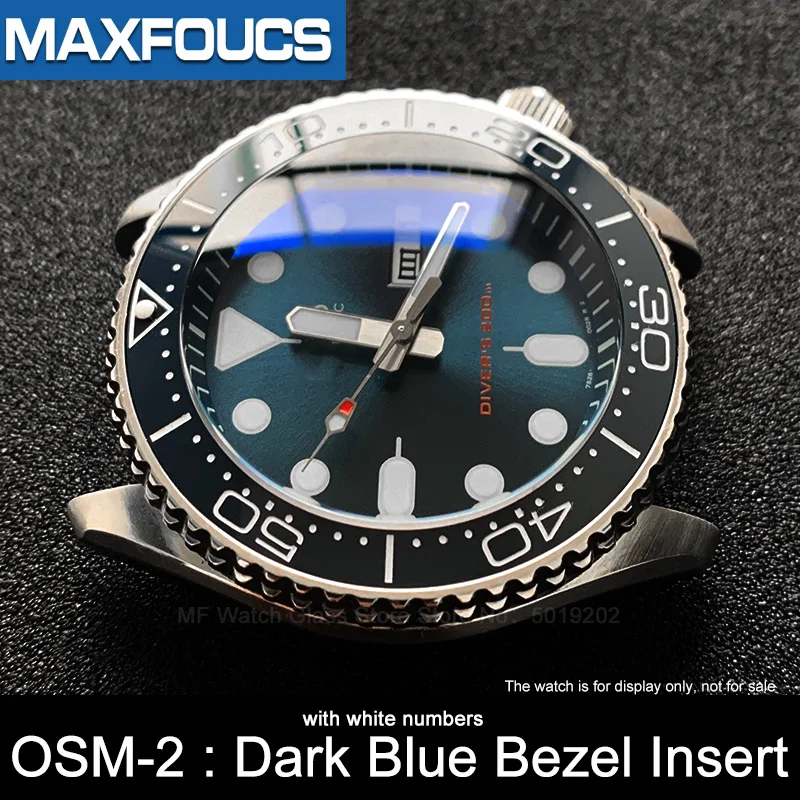 Ceramic Bezel Insert 38*30.6mm Luminous Pip At 12 For Seiko Skx007 For Omega Sea Master Mod Watch Parts - Repair Tools & Kits AliExpress