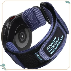 Camouflage Nylon Strap - Durable 22mm/20mm Watch Band for 22MM (Purple)