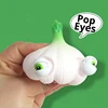 Novelty Stress Relief Toys with Pop Out Eyes Vegetables Kneading Slow Rebound Silicone Toys Autism ADHD Kawai Cute Squeeze Toys 3