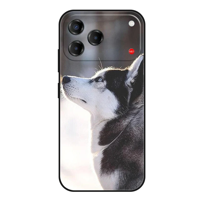 Sleek Black Matte Fashion Phone Case - Slim Soft TPU